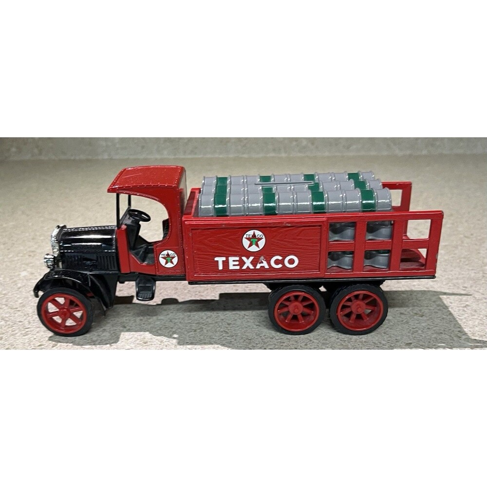1992 Texaco 1925 Kenworth Stake Truck Coin Bank Diecast Loose Great Condition